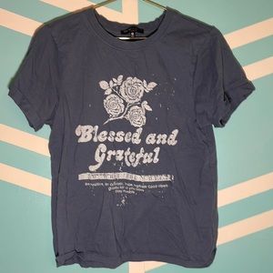 Love Peace & Lazy Days dark blue t-shirt